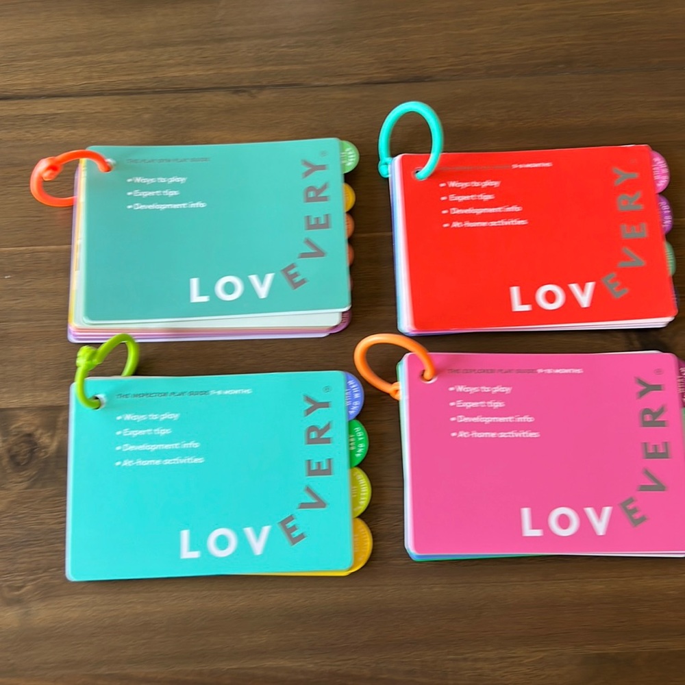 Four Lovevery Playguides